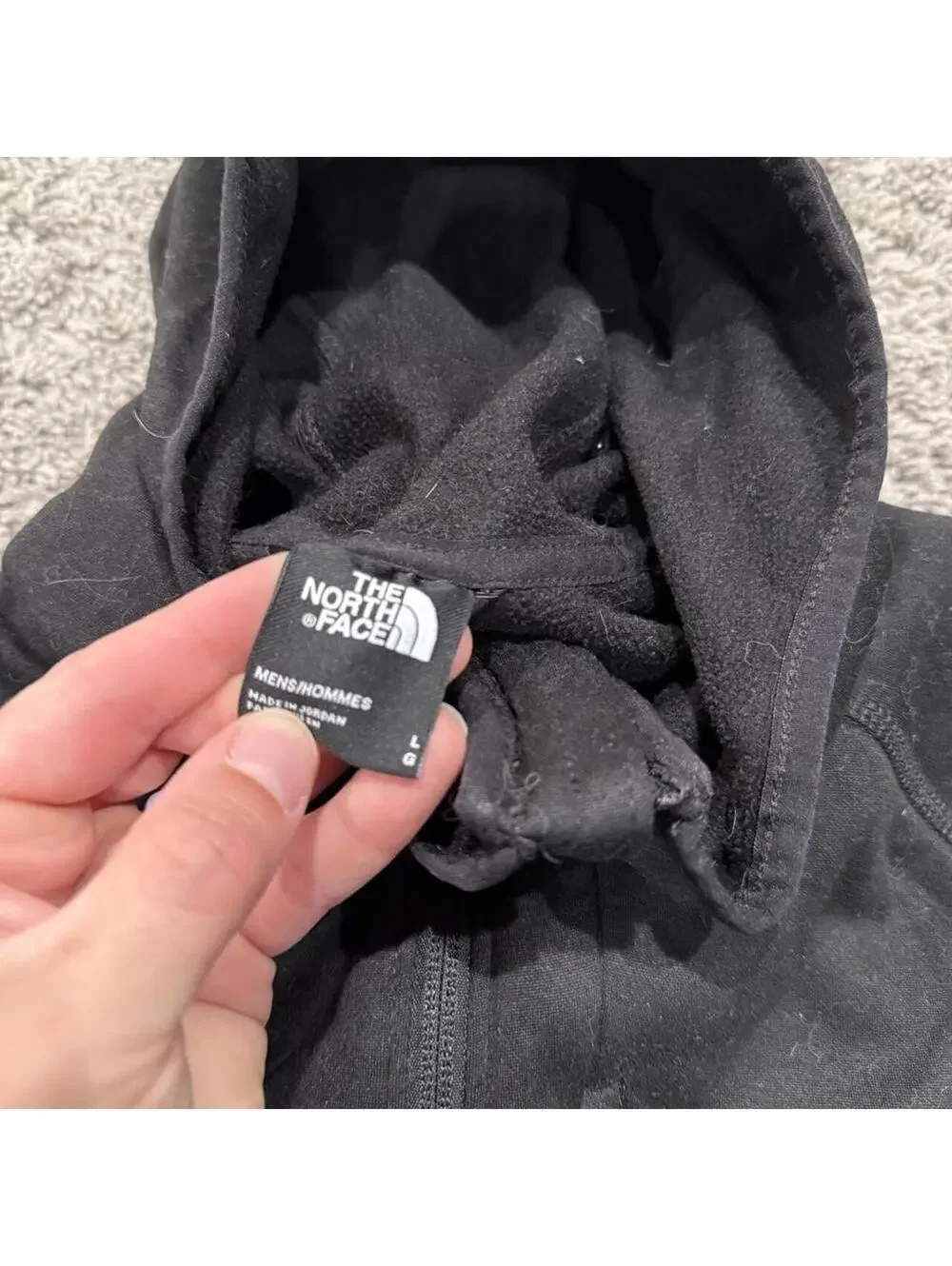 The North Face this black